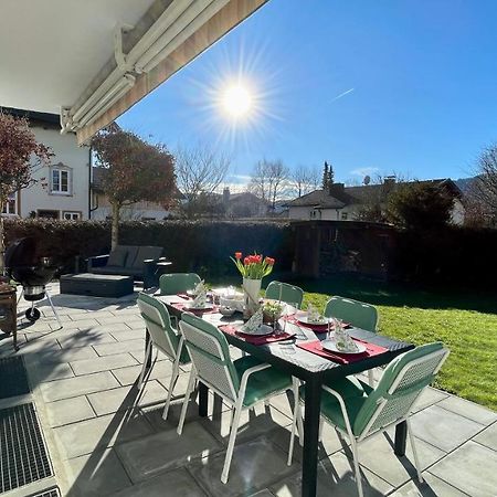 Large Holiday Apartment With Sauna, Terrace, Garden And Open Fireplace Lenggries Exteriér fotografie