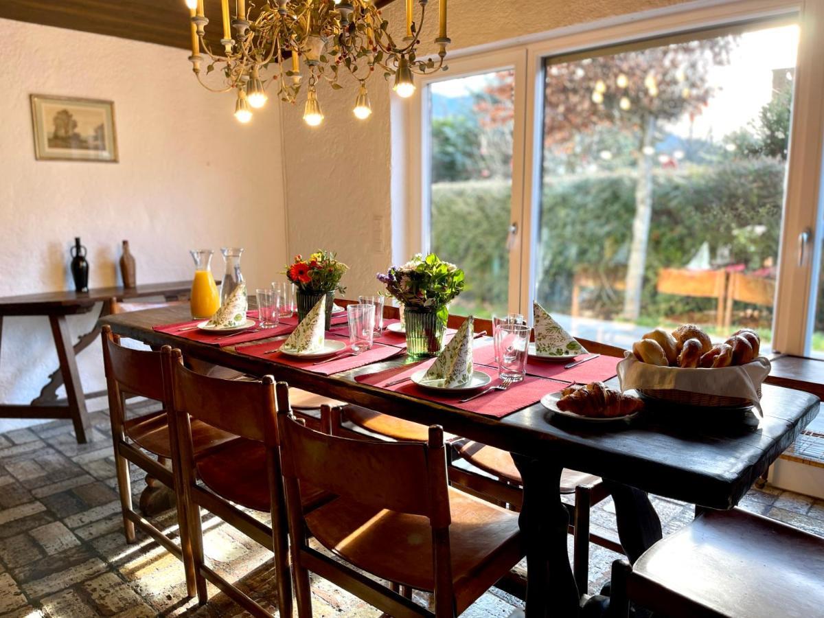 Large Holiday Apartment With Sauna, Terrace, Garden And Open Fireplace Lenggries Exteriér fotografie