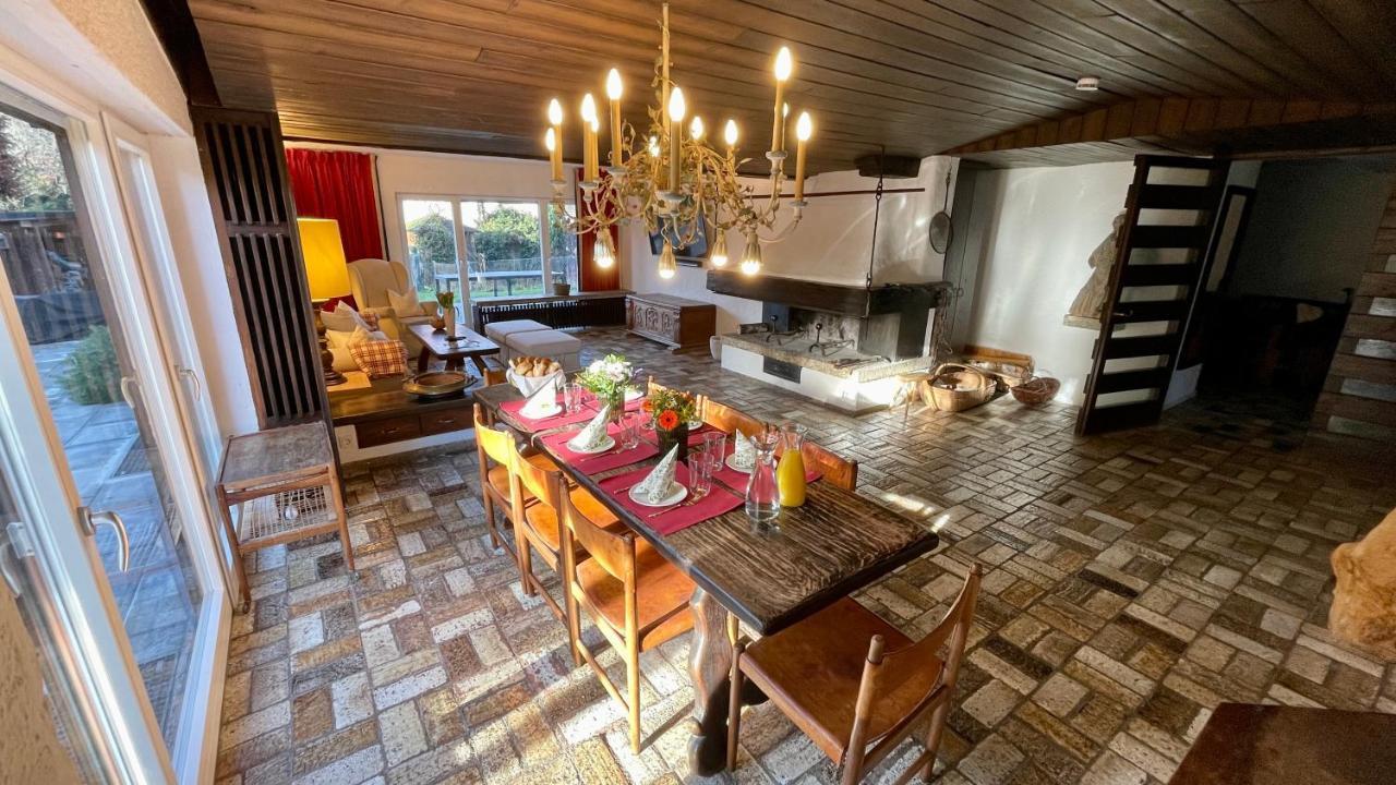 Large Holiday Apartment With Sauna, Terrace, Garden And Open Fireplace Lenggries Exteriér fotografie