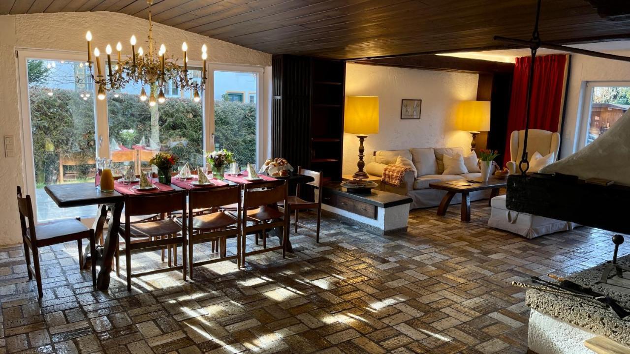 Large Holiday Apartment With Sauna, Terrace, Garden And Open Fireplace Lenggries Exteriér fotografie