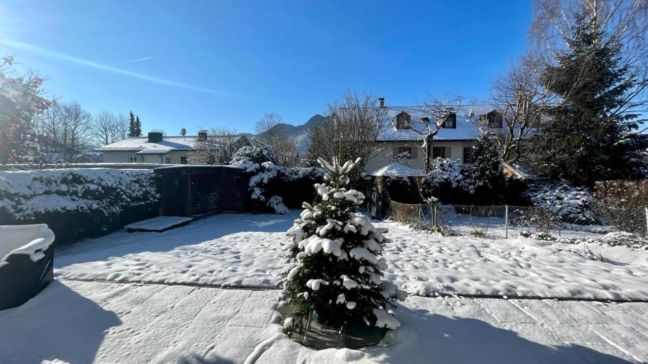 Large Holiday Apartment With Sauna, Terrace, Garden And Open Fireplace Lenggries Exteriér fotografie