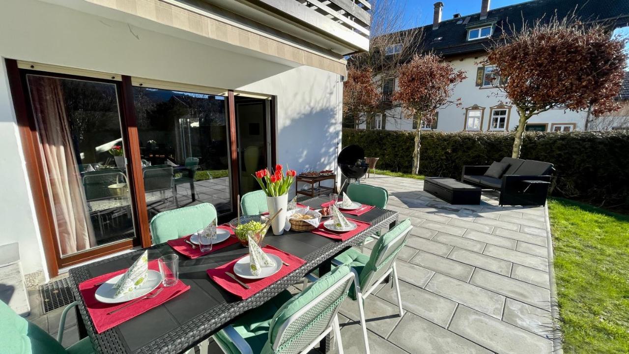 Large Holiday Apartment With Sauna, Terrace, Garden And Open Fireplace Lenggries Exteriér fotografie